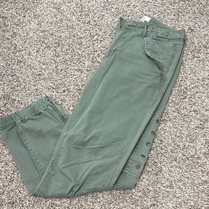 Pistola Sage Green Cargo Pants